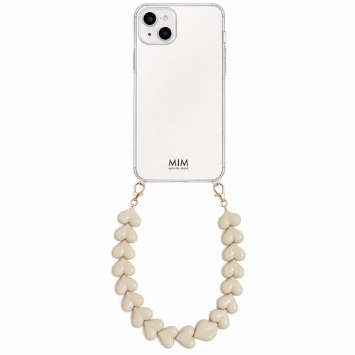 ATTACHED LOVER TAUPE - CASE WITH CORD (shockproof) 