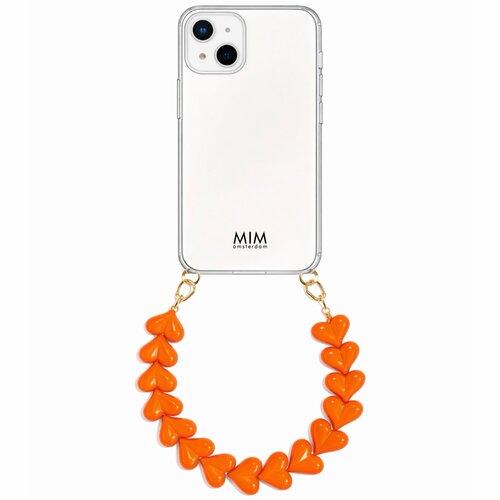 ATTACHED LOVER ORANGE  - CASE WITH CORD (shockproof) 