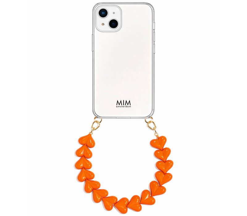 ATTACHED LOVER CHOCOLATE - CASE WITH CORD (shockproof)   - Copy