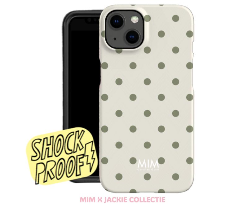 MATCHA DOTS - MIM SOFTCASE (stoßfest)