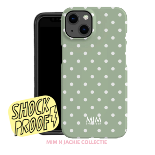 MATCHA DOTS - MIM SOFTCASE (shockproof) 