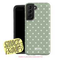 MATCHA DOTS - MIM SAMSUNG 2-LAGIGE HÜLLE