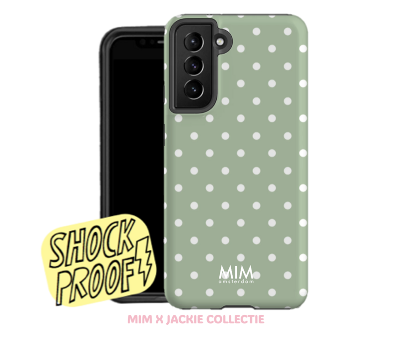 MATCHA DOTS - MIM SAMSUNG 2-LAGIGE HÜLLE