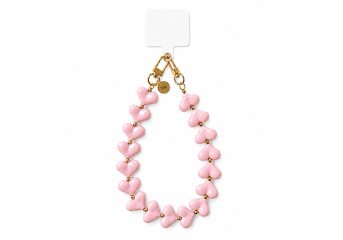 MIM LOVE ME HERZKABEL ROSA GOLD + TELEFONKARTE