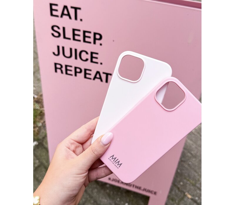 SEIDIGES SILIZIUM BABYROSA - MAGSAFE HÜLLE (stoßfest)