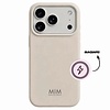 MIM SEIDENHAFTES SILIZIUM-SAND-MAGSAFE-HÜLLE (stoßfest)