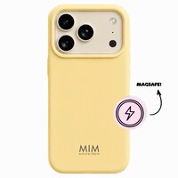 SILKY SILICON YELLOW - MAGSAFE CASE (shockproof)