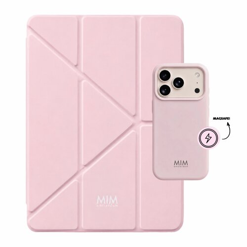 SILKY SILICON BUNDEL PINK - MAGSAFE CASE (shockproof) 