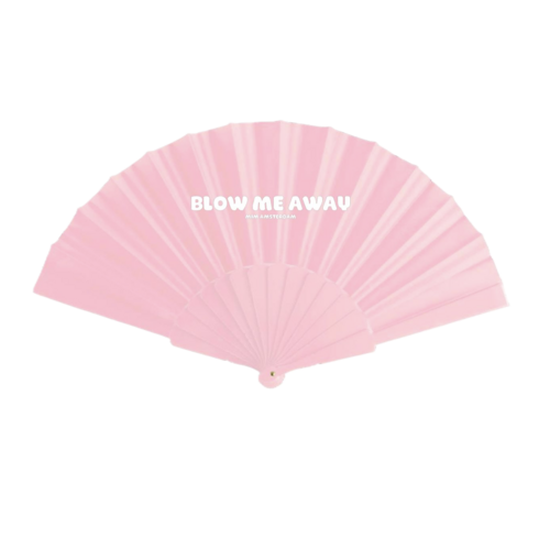 BLOW ME AWAY PINK - MIM (hand fan) 