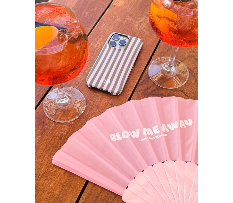 BLOW ME AWAY PINK - MIM (hand fan)