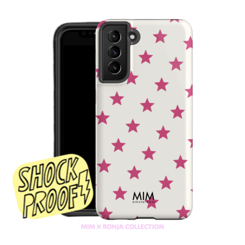 PINK GALAXY - MIM SAMSUNG 2 LAYER CASE 