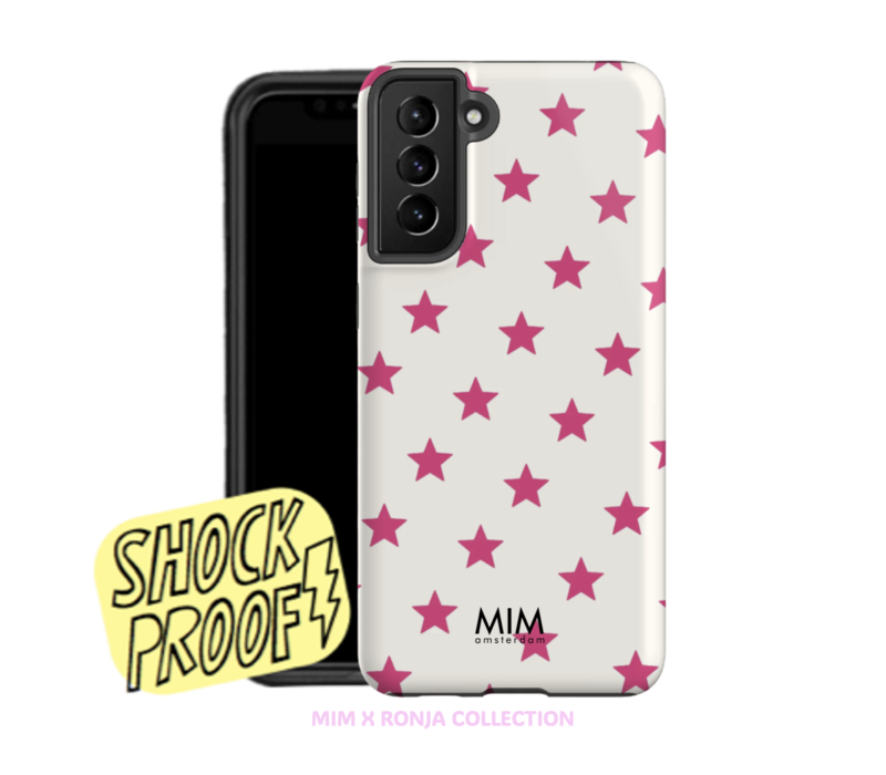 PINK GALAXY - MIM SAMSUNG 2 LAYER CASE