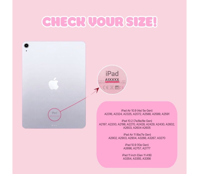PINK GALAXY - MIM IPAD CASE