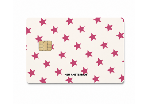 PINK GALAXY - MIM DEBIT CARD STICKER