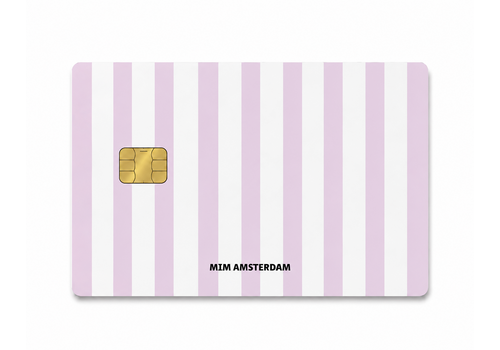 SANTORINI STRIPE - MIM DEBIT CARD STICKER