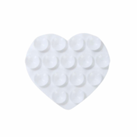 STICKY HEART BABY BLUE (sticker) - MIM