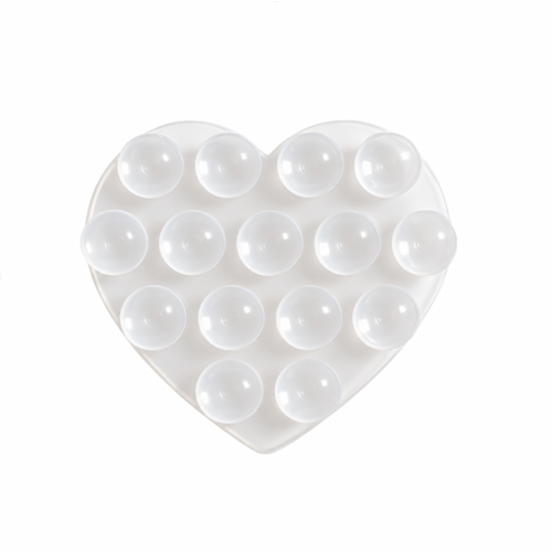STICKY HEART BABY TRANSPARANT (sticker) - MIM 