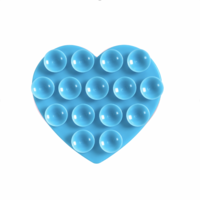 STICKY HEART HOT PINK (sticker) - MIM