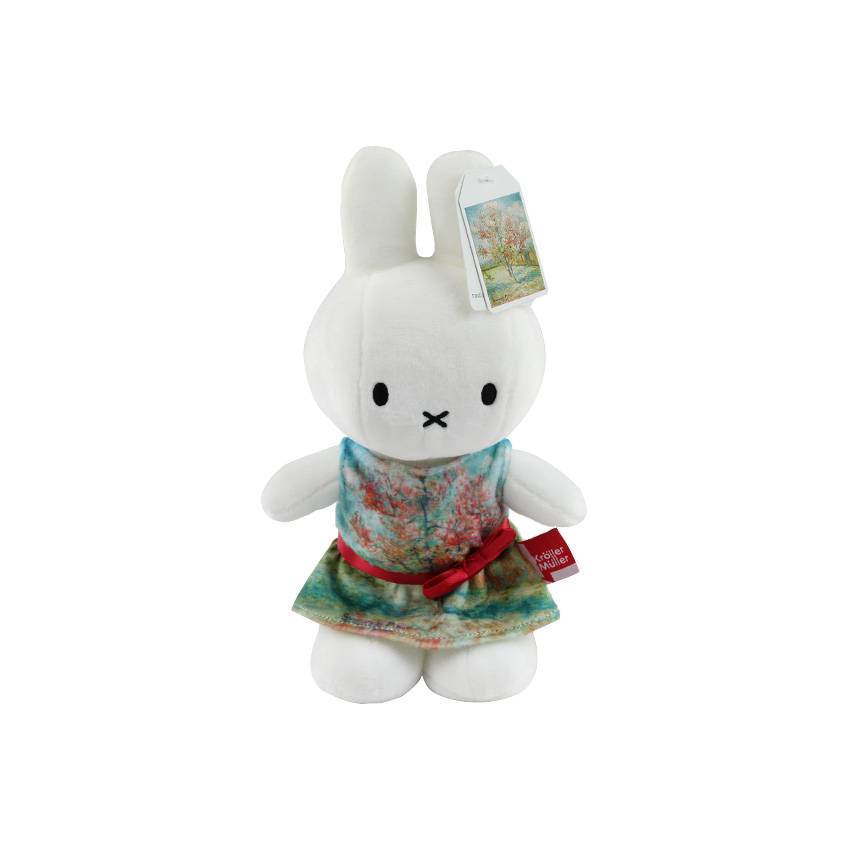 Cuddly toy Miffy Pink peach trees