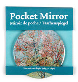 Make-up mirror Van Gogh Pink peach trees ('Souvenir de Mauve')