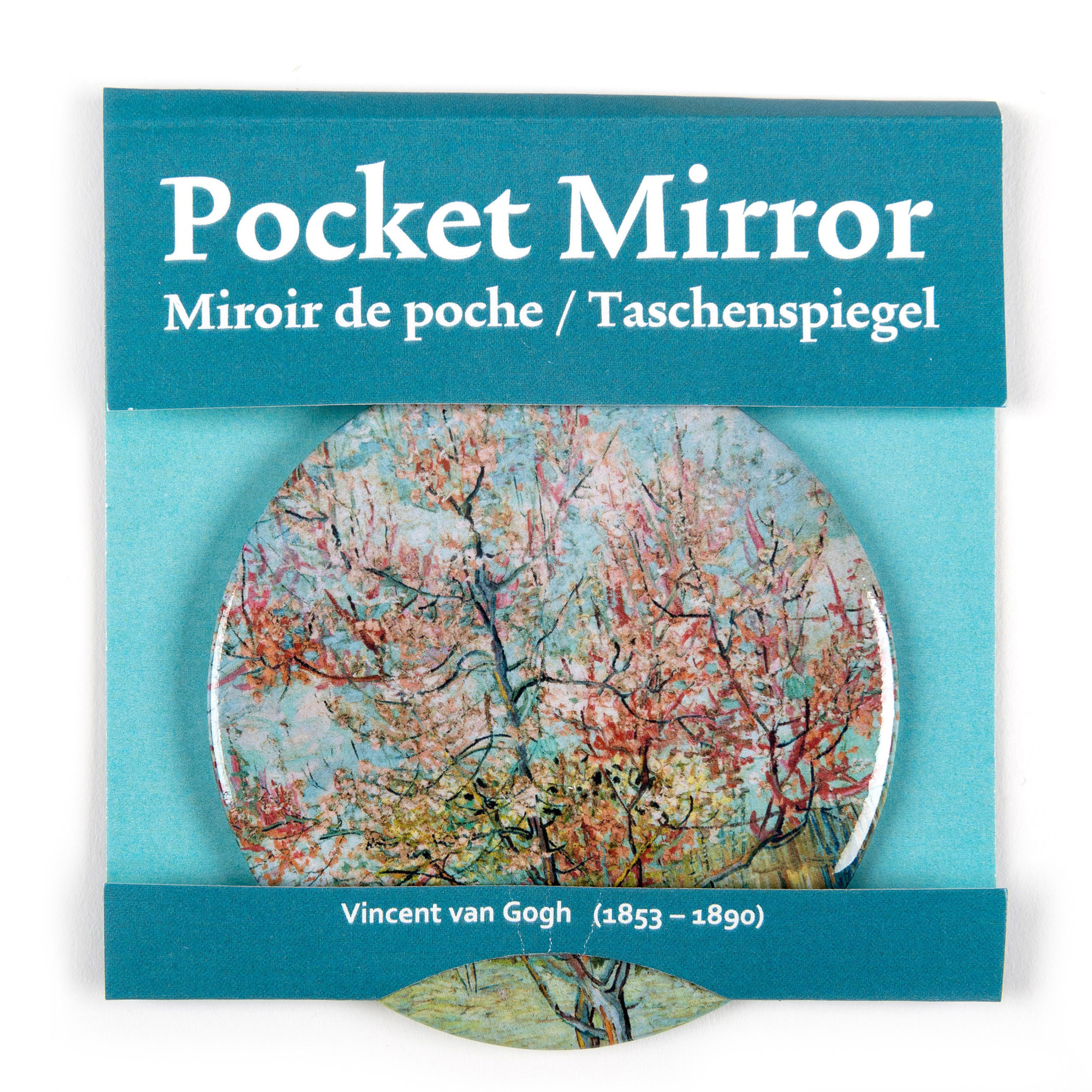 Make-up spiegel Van Gogh Roze perzikbomen ('Souvenir de Mauve')