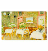 Fridge magnet Van Gogh Interior of a restaurant