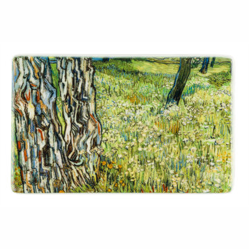 Koelkast magneet Van Gogh Boomstammen in het gras