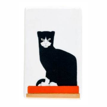 Ceramic fridge magnet Bart van der Leck The cat