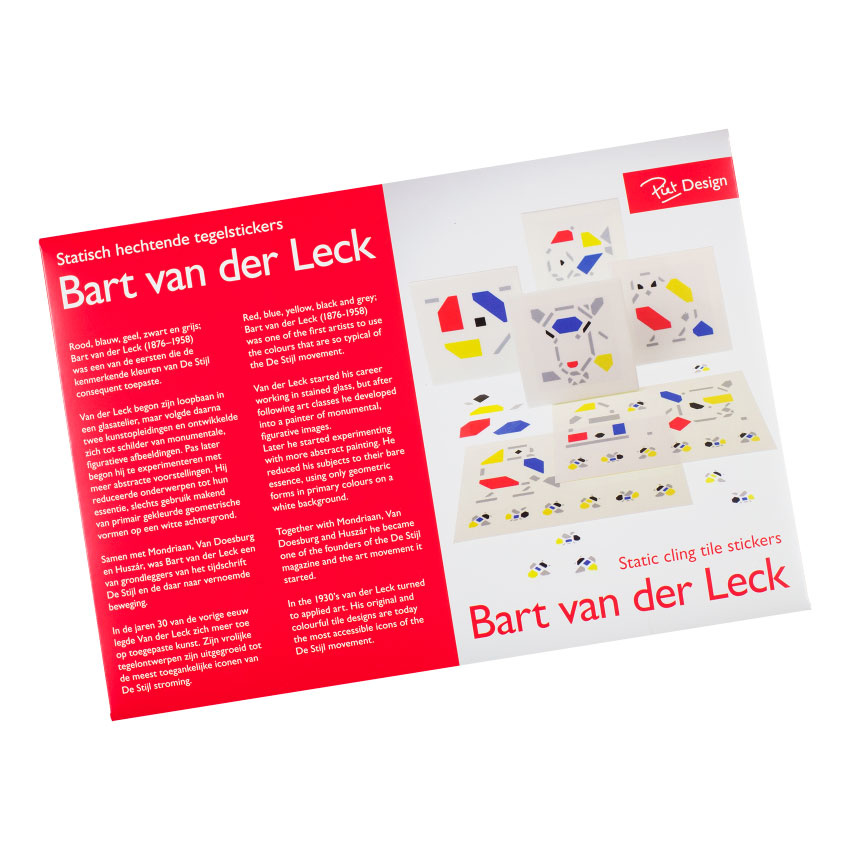 Tile stickers Bart van der Leck
