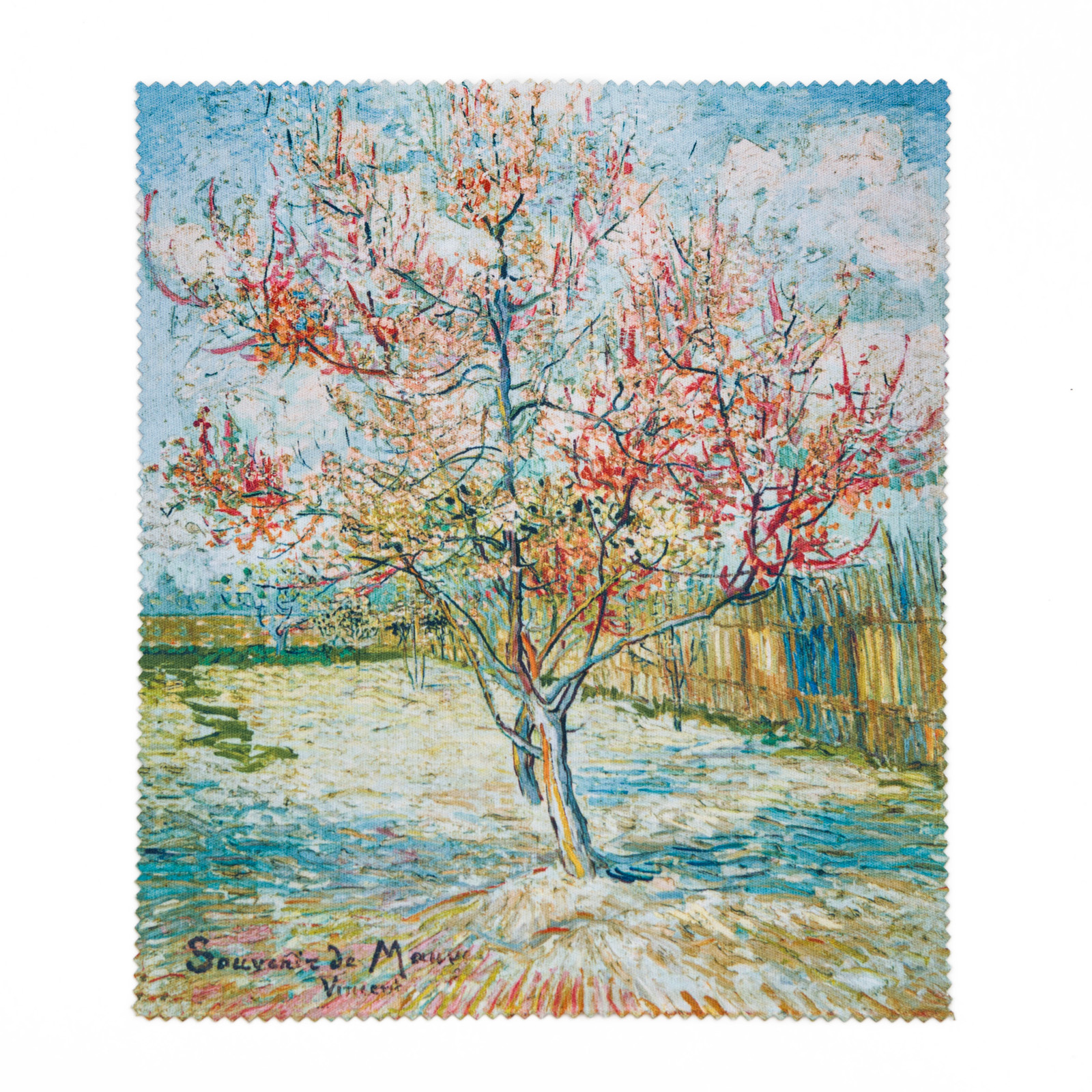 Lens cloth Van Gogh Pink peach trees ('Souvenir de Mauve')