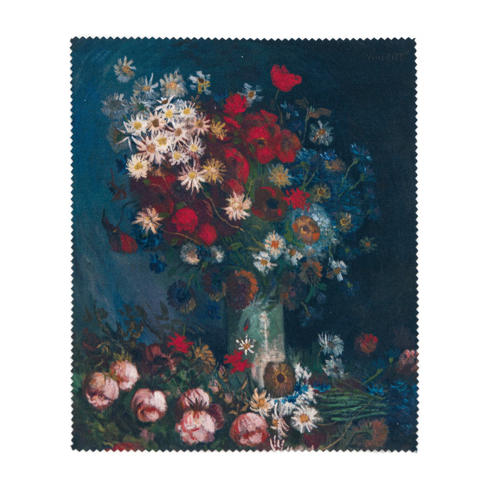 Brillendoekje Van Gogh Stilleven met akkerbloemen en rozen