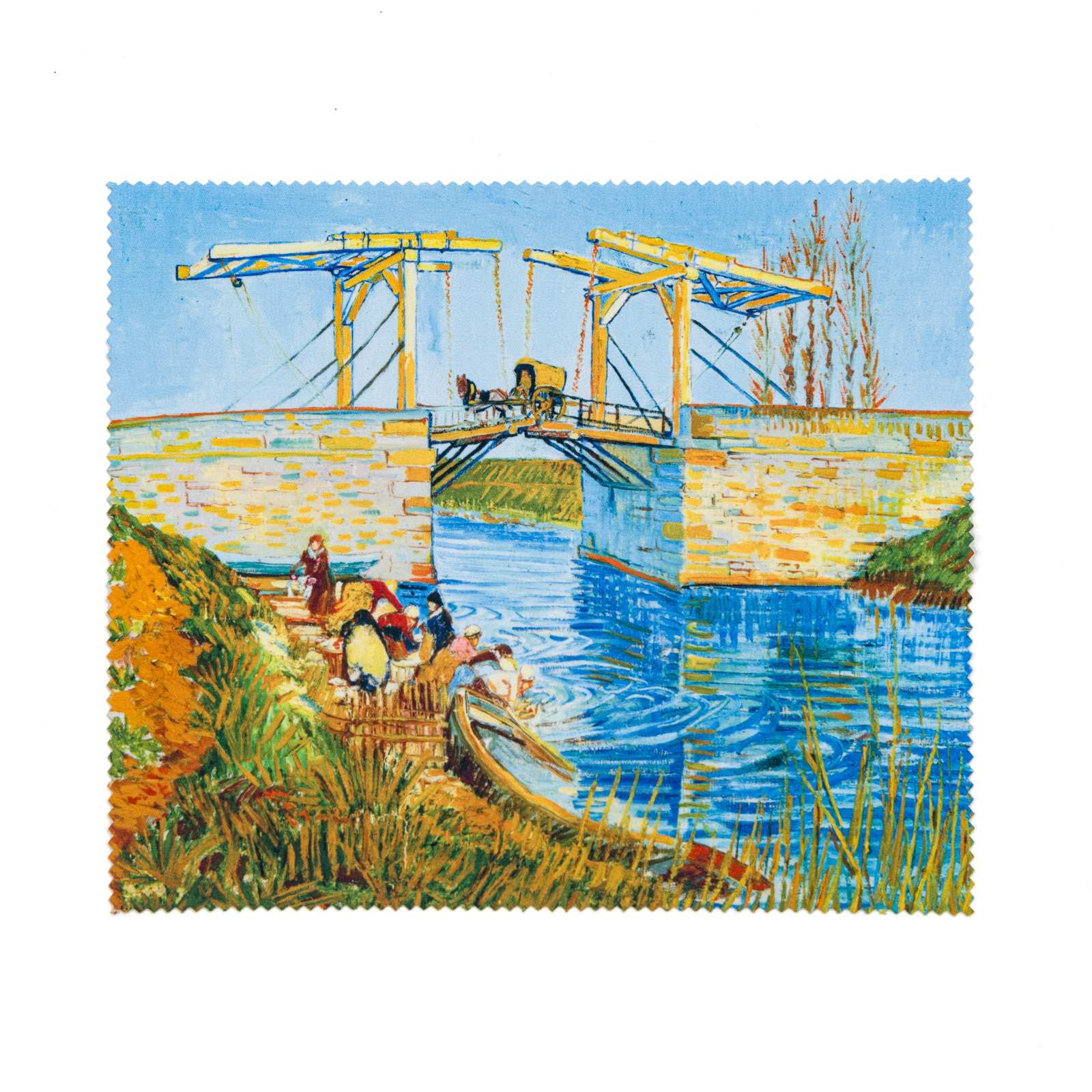 Lens cloth Van Gogh Bridge at Arles (Pont de Langlois)