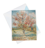 Double card Van Gogh Pink peach trees ('Souvenir de Mauve')