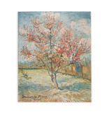 Double card Van Gogh Pink peach trees ('Souvenir de Mauve')