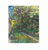 Double card Van Gogh The garden of the asylum at Saint-Rémy