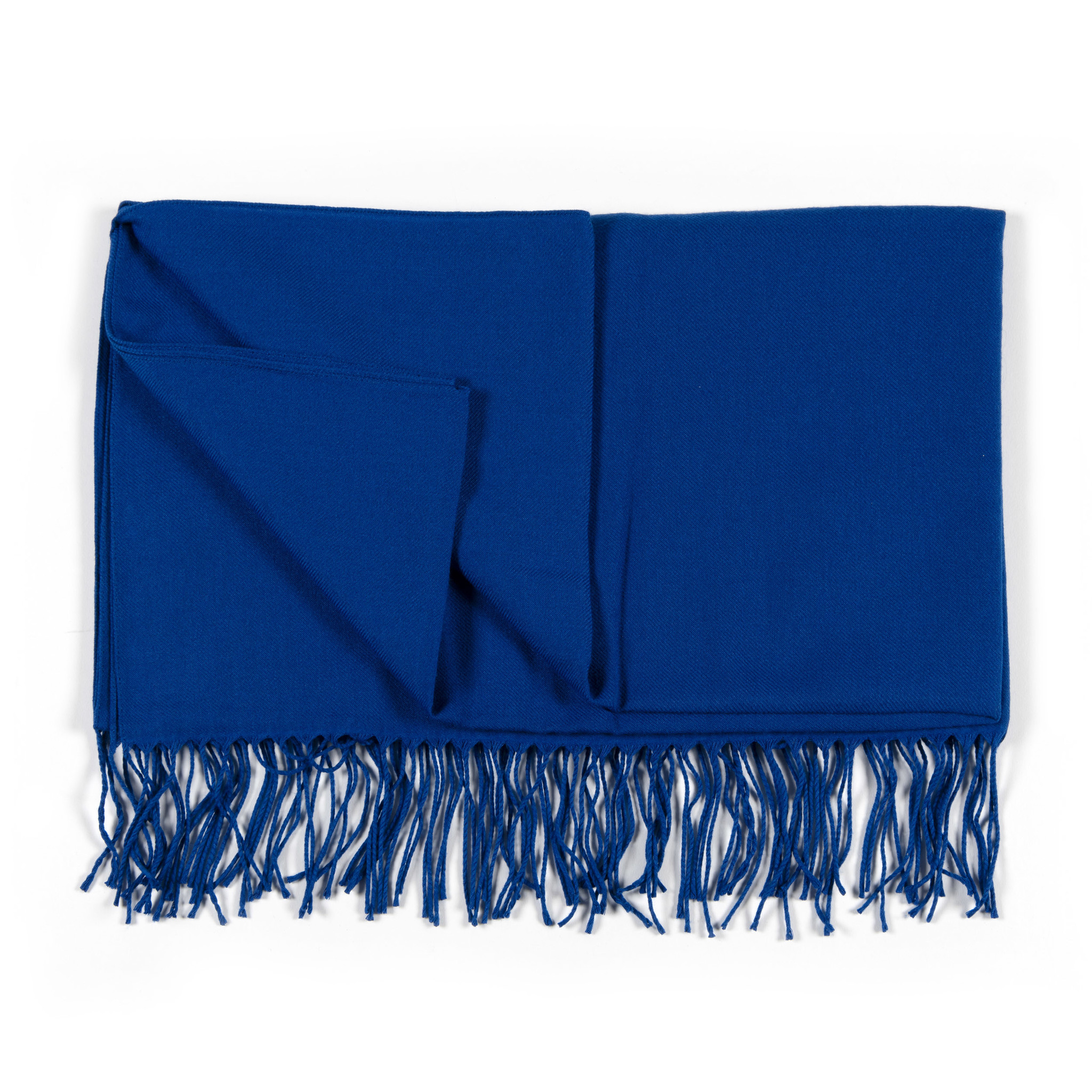 Pashmina sjaal blauw