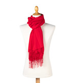 Pashmina sjaal rood