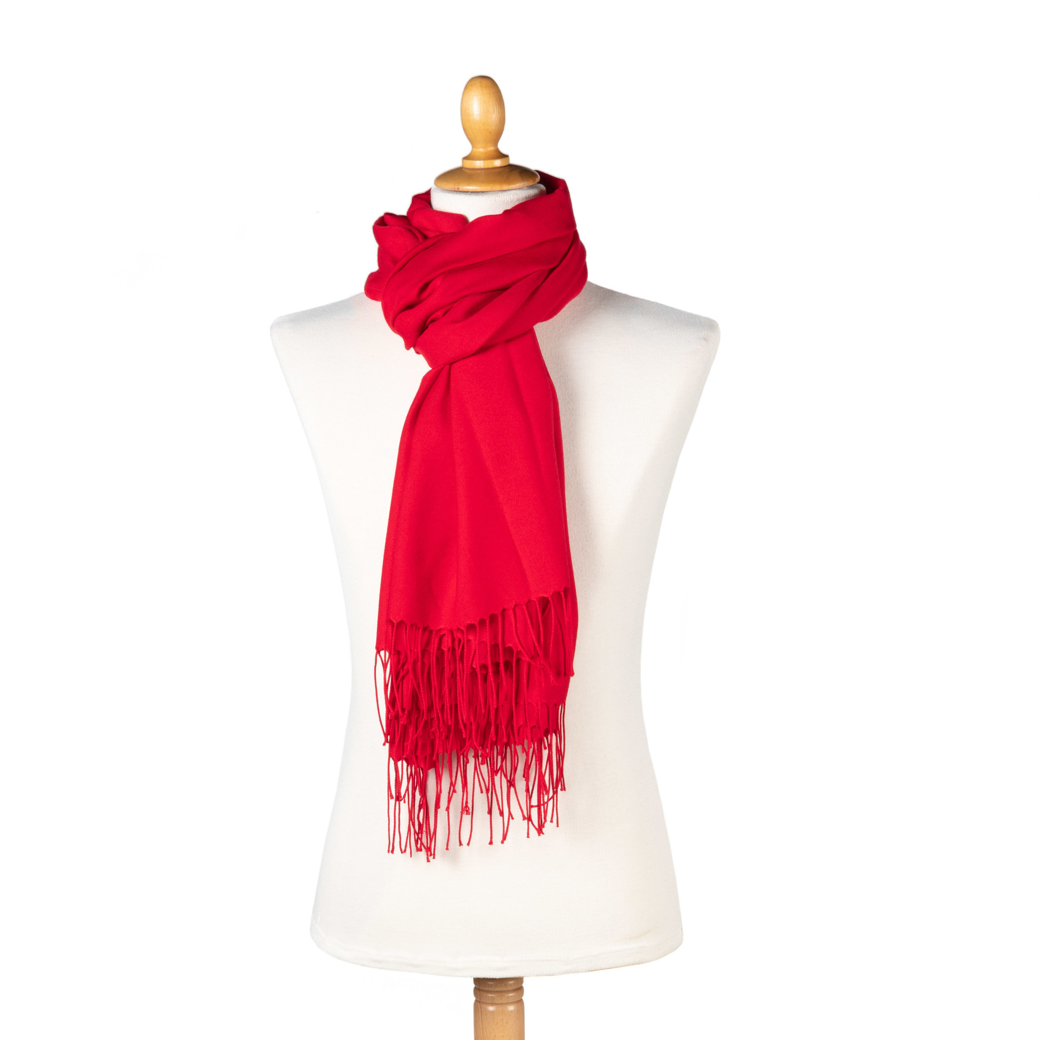 Pashmina scarf red