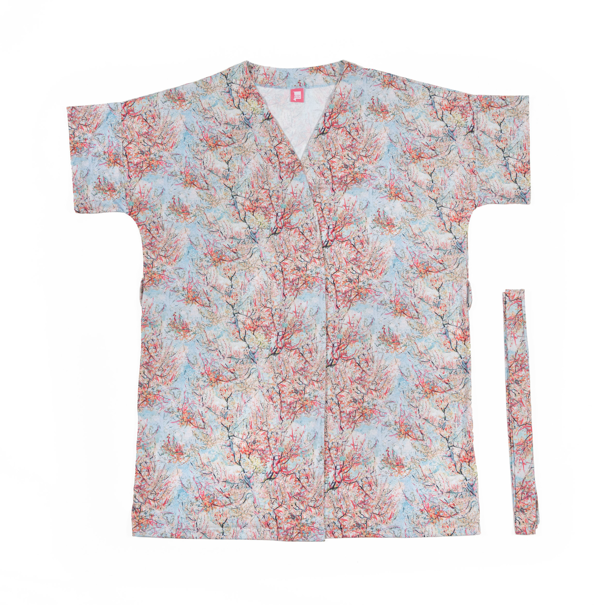 Kimono Van Gogh Roze perzikbomen ('Souvenir de Mauve')