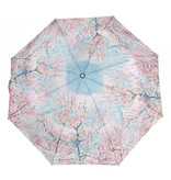 Foldable umbrella Van Gogh Pink peach trees ('Souvenir de Mauve')