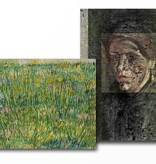 Lenticulaire kaart Van Gogh Grasgrond