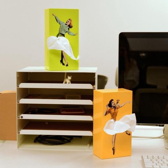 Tissue UP Girl orange yellow