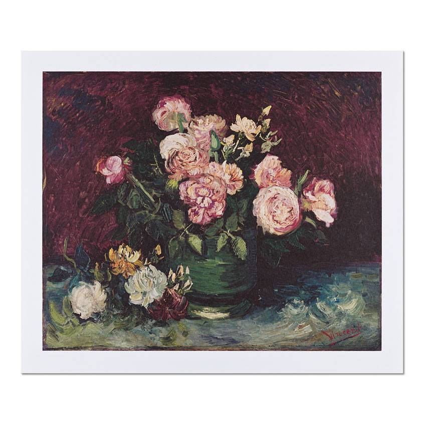 Reproduction Van Gogh Roses and Peonies