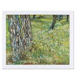 Reproduction Van Gogh Tree trunks in the grass