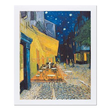Reproductie Van Gogh Caféterras bij nacht