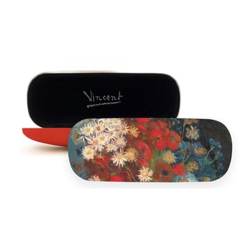 Glasses case Van Gogh Still life with meadow flowers and roses