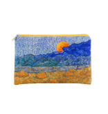 Etui Van Gogh Landschap met korenschelven en opkomende maan