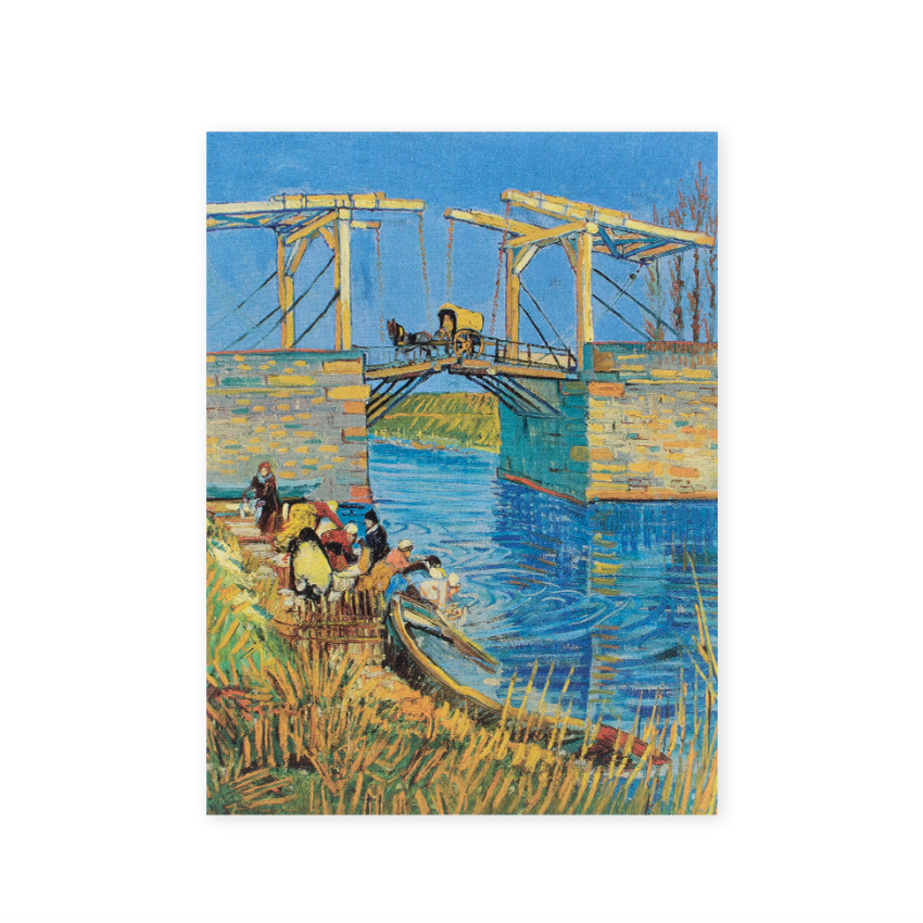 Artist notebook  Van Gogh Bridge at Arles (Pont de Langlois)