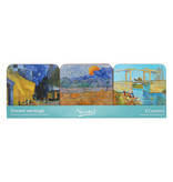 Coasters Van Gogh set of six