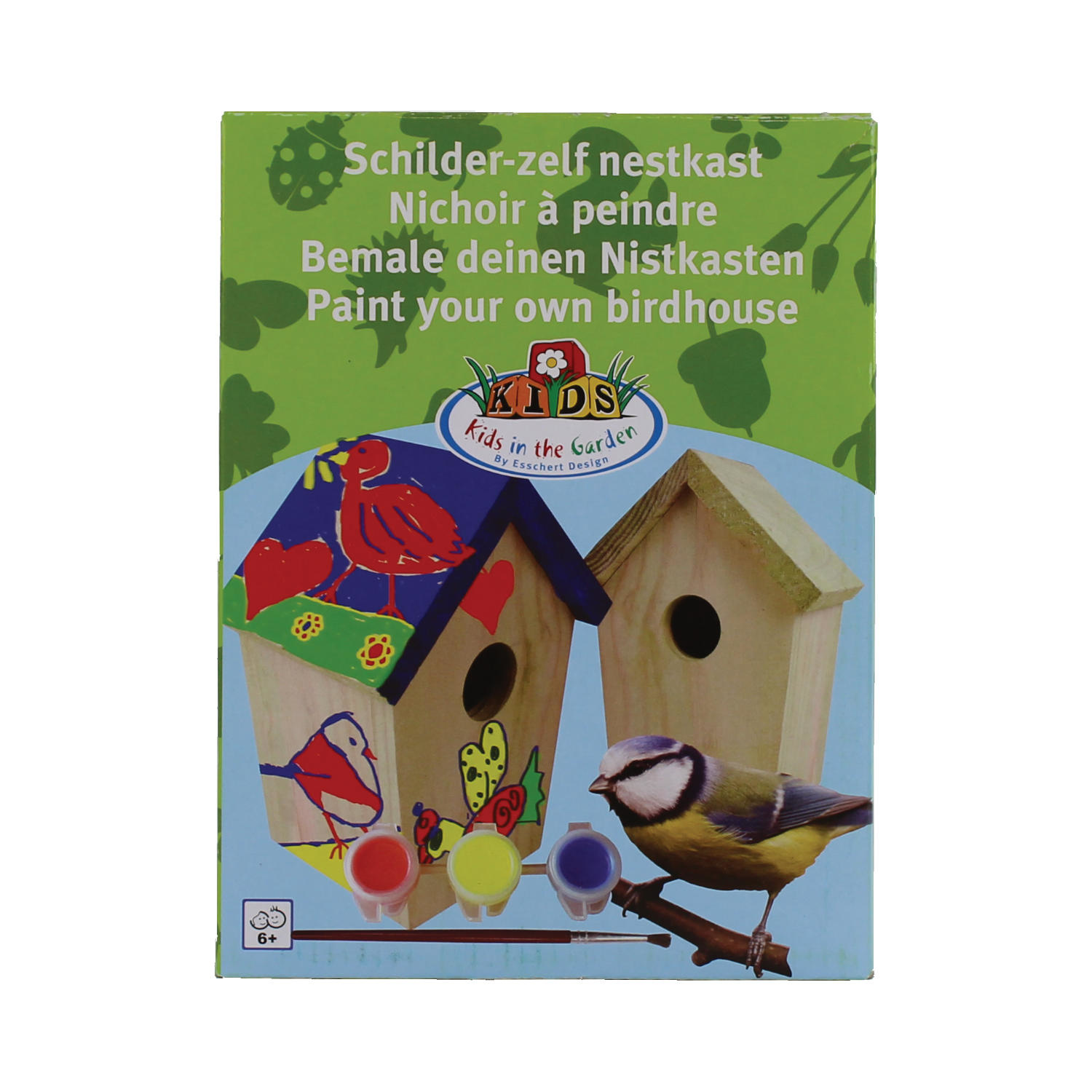 Paint-it-yourself nesting box